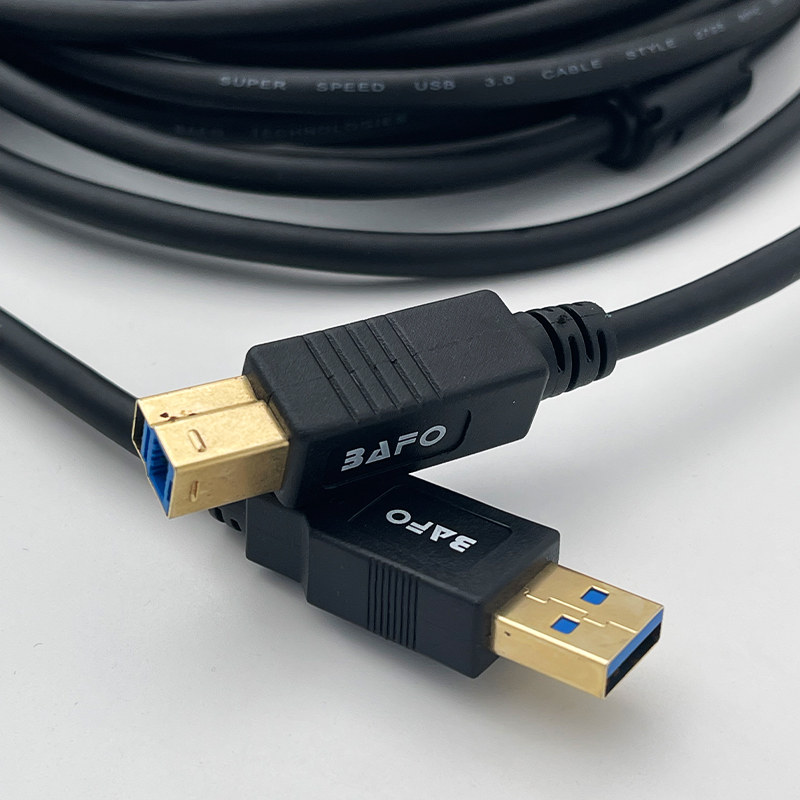 کابل پرینتر USB 3.0 بافو مدل Gold طول 3 متر