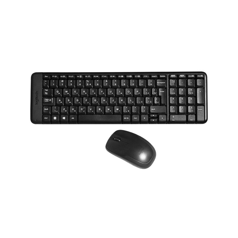 ماوس و کیبورد لاجیتک MK220 بی سیم