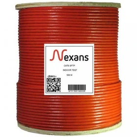 کابل شبکه نگزنس مدل CAT6 SFTP طول 500 متر بدون تست