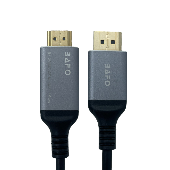 کابل تبدیل DisplayPort به HDMI بافو مدل BF-2662C طول 2 متر با رزولوشن 4K
