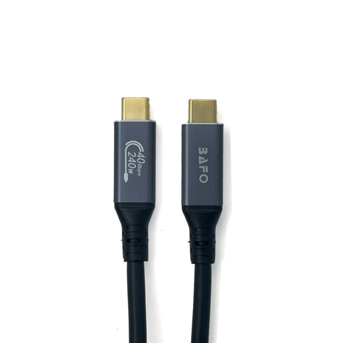 کابل USB 4.0 دو سر USB Type-C بافو مدل BF-H483 طول 1.5 متر با پشتیبانی از رزولوشن 8K