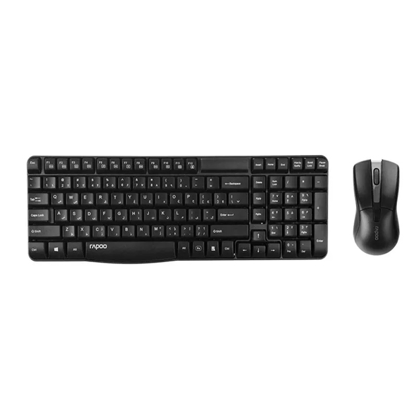 کیبورد و ماوس وایرلس رپو مدل Rapoo X1800PRO Wireless