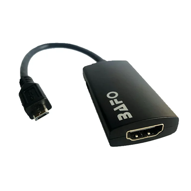تبدیل MHL Micro USB به HDMI بافو مدل BF-H900