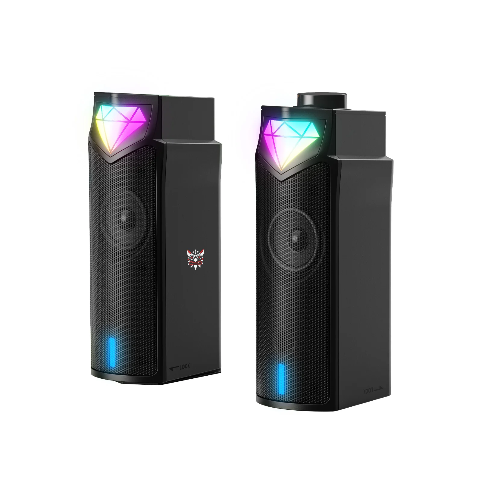 اسپیکر بلوتوثی اونیکوما ONIKUMA Wired RGB Gaming Speaker L1