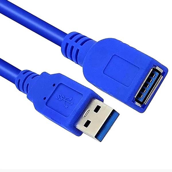 کابل افزایش USB DTECH با طول 1.5 متر و رابط USB 3.0