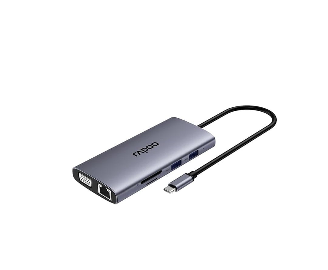 هاب 10 پورت Type-C رپو مدل XD101
