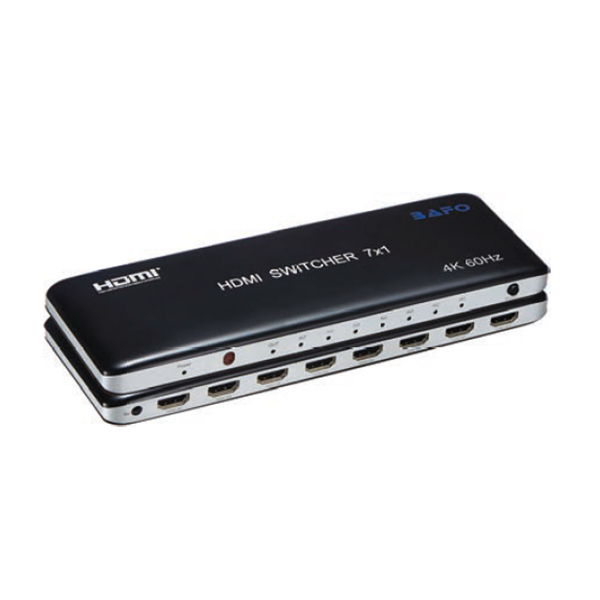 سوئیچ HDMI هفت پورت بافو مدل BF-H157