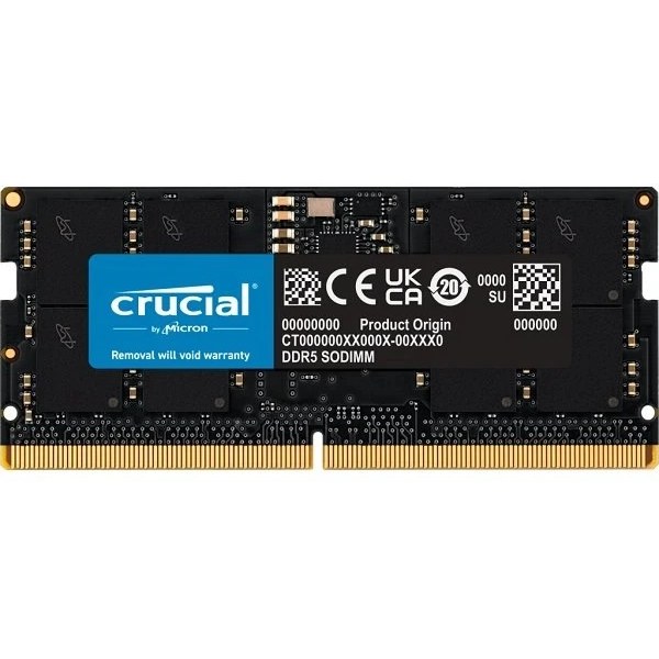 رم لپ تاپ 8 گیگابایت Crucial مدل CT8G48C40S5 DDR5 4800MHz