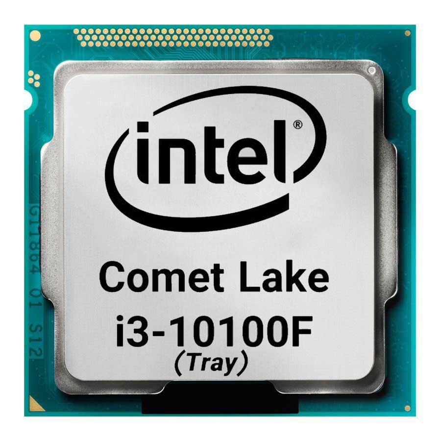 پردازنده کامپیوتر اینتل مدل Core i3-10100F Comet Lake استوک