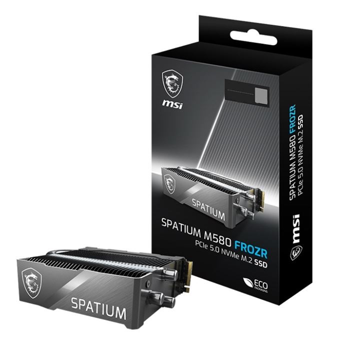 هارد اس اس دی ام اس آی مدل spatium m580 pcie 5.0 nvme m.2 4tb frozr