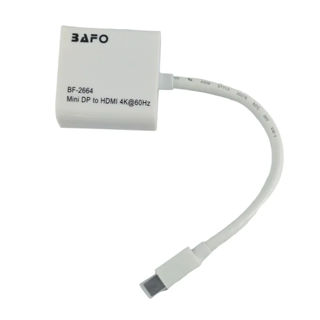 تبدیل Mini DisplayPort به HDMI بافو مدل BF-2664 با رزولوشن 4K