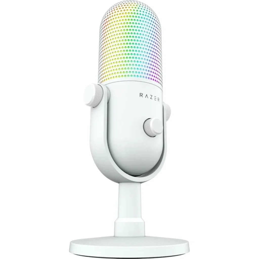 میکروفن ریزر مدل  Razer Seiren V3 Chroma - White