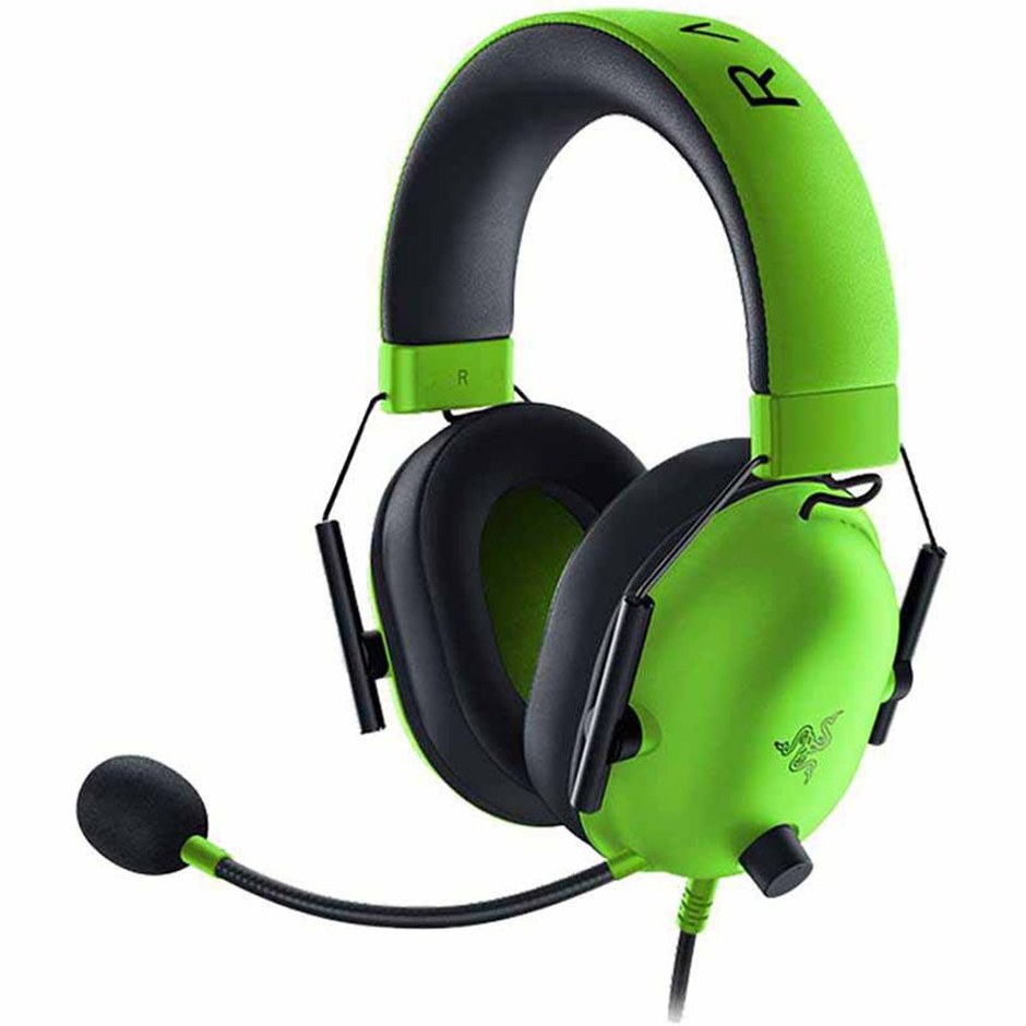 هدست ریزر مدل RAZER Headset Blackshark V2X Green