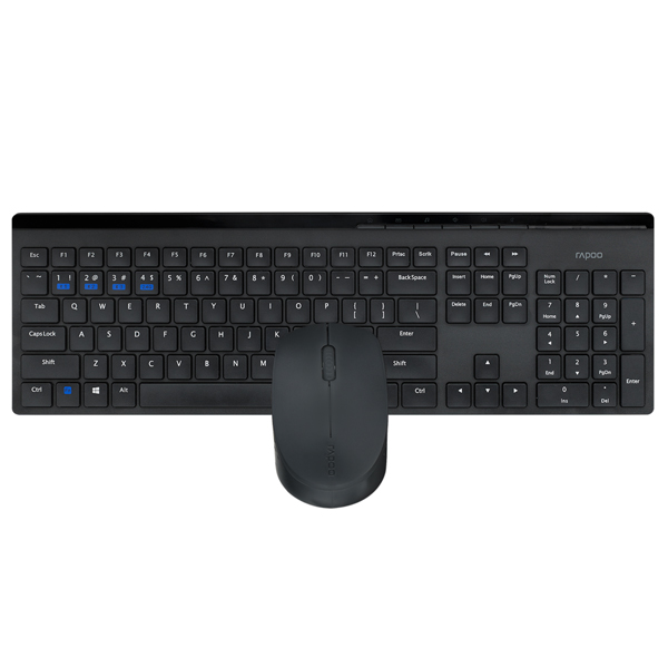 کیبورد و ماوس وایرلس رپو مدل (Rapoo 8110M Multi-mode (Wireless