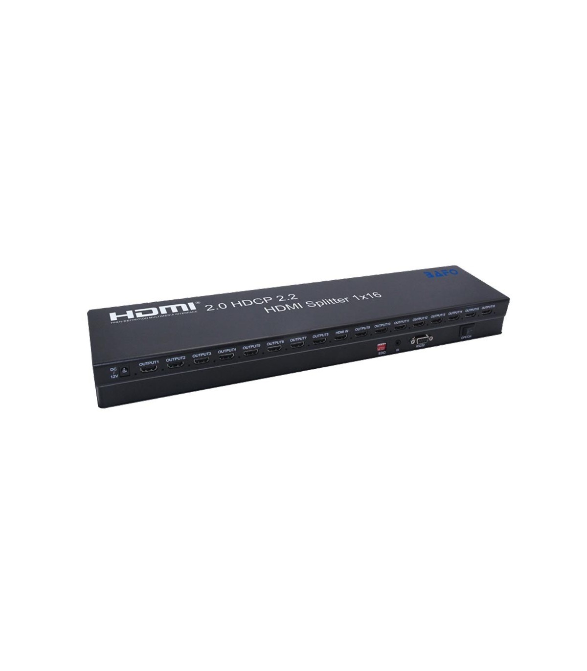 اسپلیتر HDMI یک به شانزده بافو مدل BF-H1316 با رزولوشن 4K
