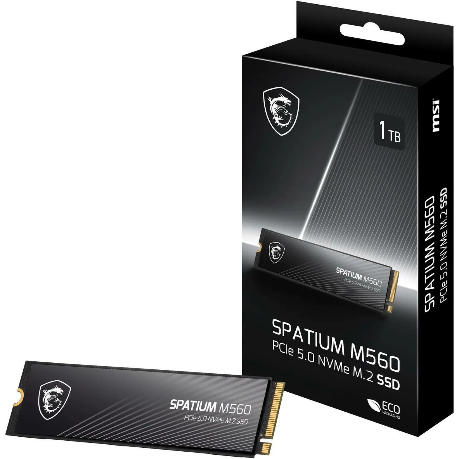 هارد اس اس دی ام اس آی مدل spatium m560 pcie 5.0 nvme m.2 1tb